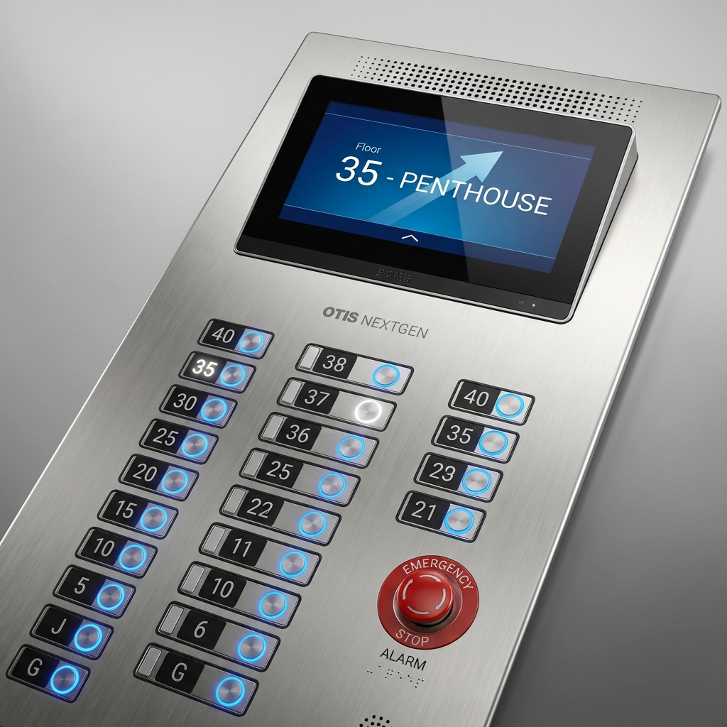 لوحة تحكم مصعد كهربائي