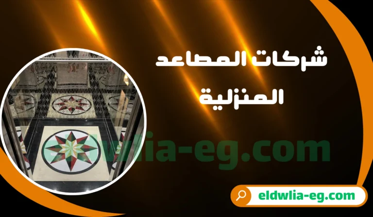 المصاعد المنزلية